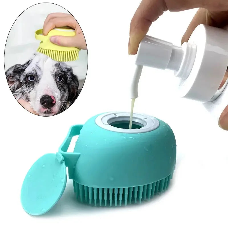 Luva Massageadora PetSoft – Conforto e Limpeza para seu Amigo de 4 Patas